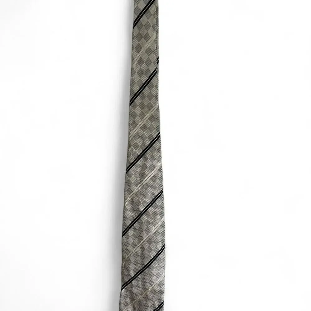 Emilio potti white tie with